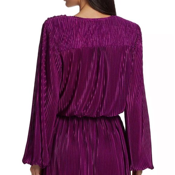Ramy Brook Joanna Pleated Minidress size S NWT Small $545 - Picture 5 of 10